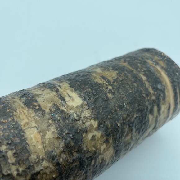 Large Candle Brown Tan Tree Trunk - Picture 9 of 11